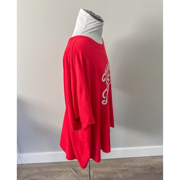 Old Navy Merry and Bright Christmas Tee - Size 3X - Picture 4 of 8